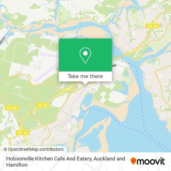 Hobsonville Kitchen Cafe And Eatery map
