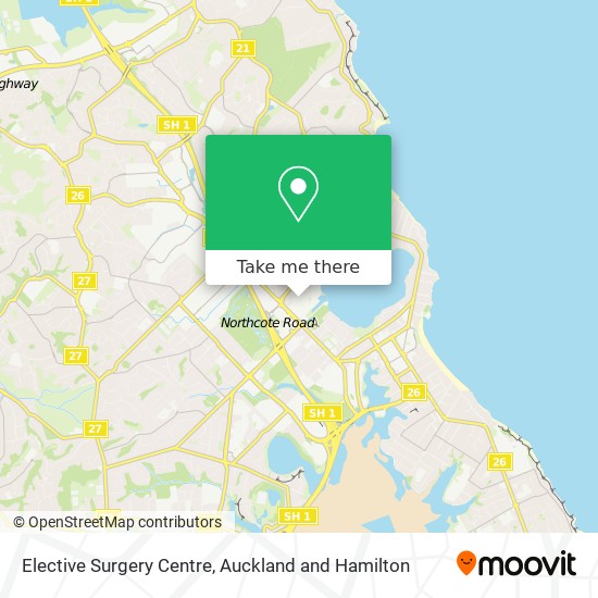 Elective Surgery Centre map