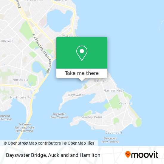 Bayswater Bridge map