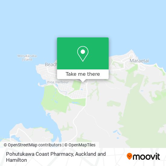 Pohutukawa Coast Pharmacy地图