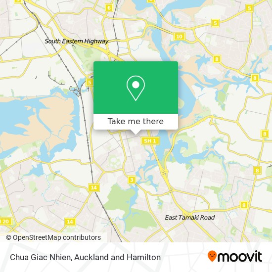 Chua Giac Nhien map