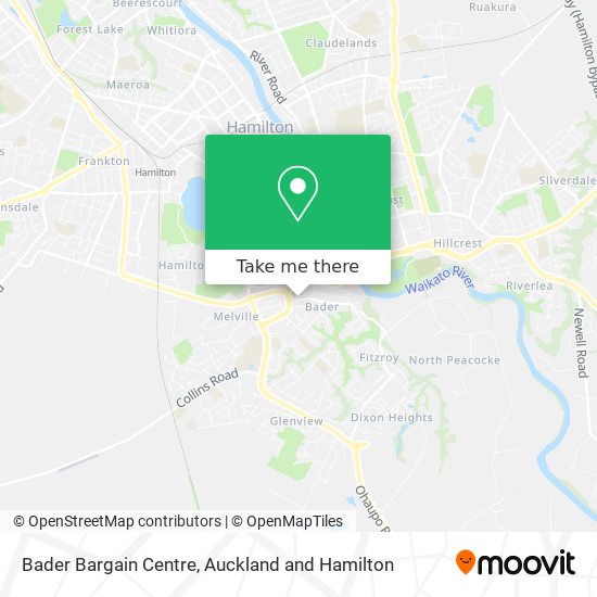 Bader Bargain Centre map