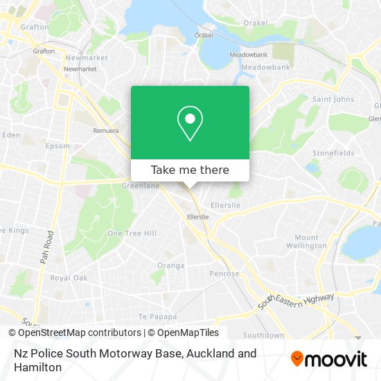 Nz Police South Motorway Base地图