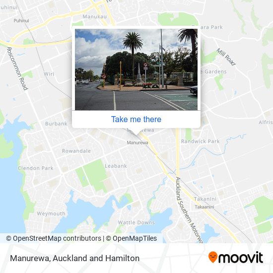 Manurewa map