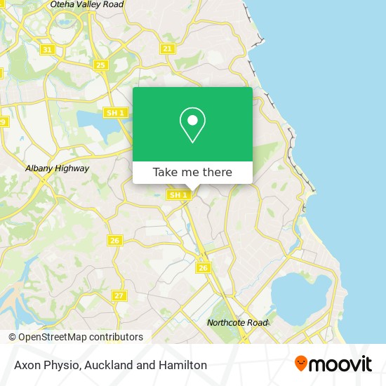 Axon Physio map