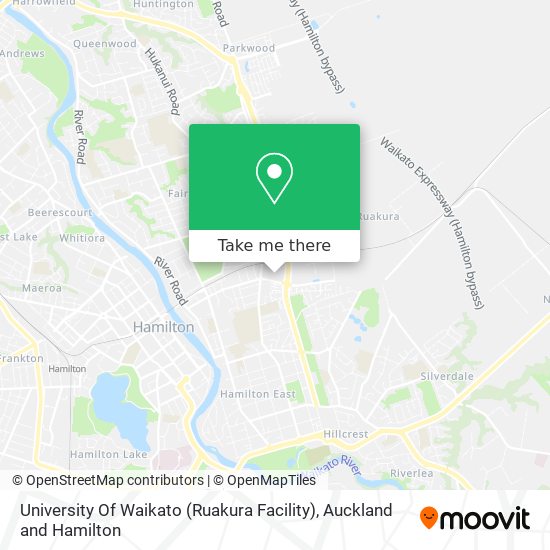 University Of Waikato (Ruakura Facility)地图