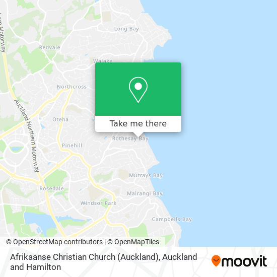 Afrikaanse Christian Church (Auckland) map