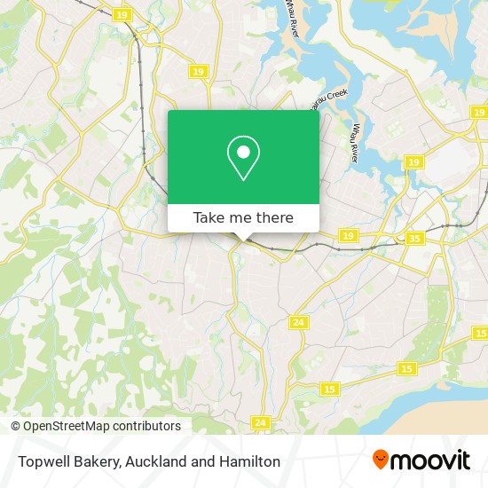 Topwell Bakery map