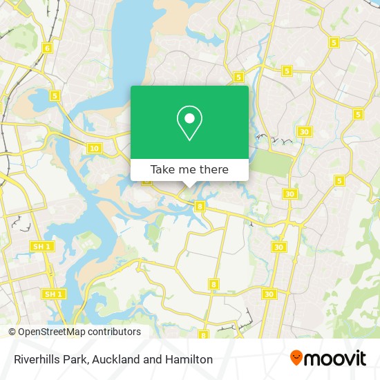 Riverhills Park地图