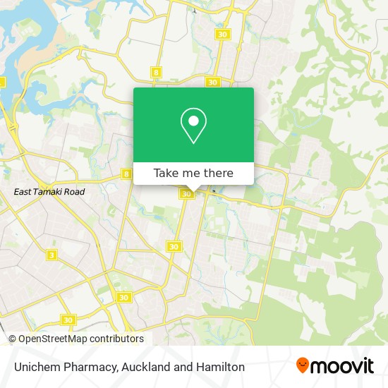 Unichem Pharmacy map