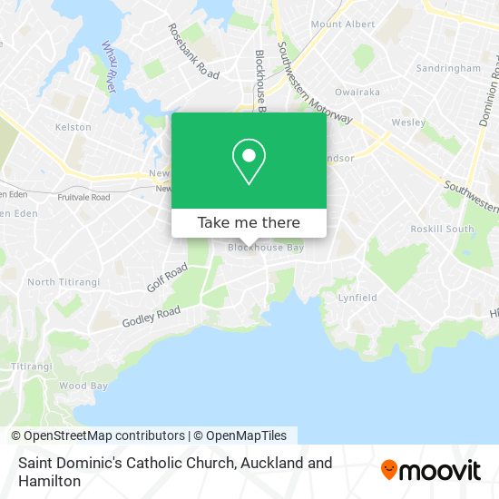 Saint Dominic's Catholic Church map