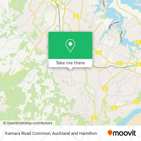 Kamara Road Common map