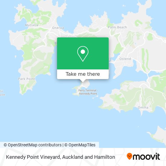 Kennedy Point Vineyard map