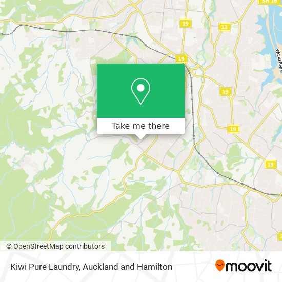 Kiwi Pure Laundry map
