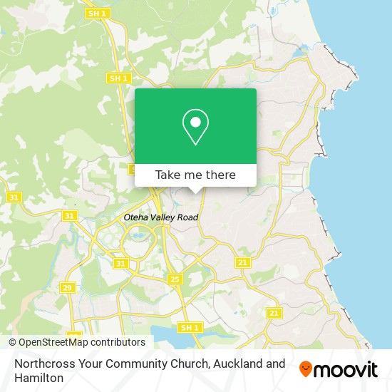 Northcross Your Community Church地图