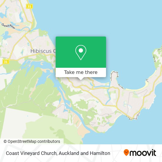 Coast Vineyard Church地图