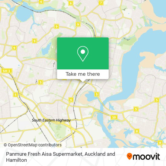 Panmure Fresh Aisa Supermarket map