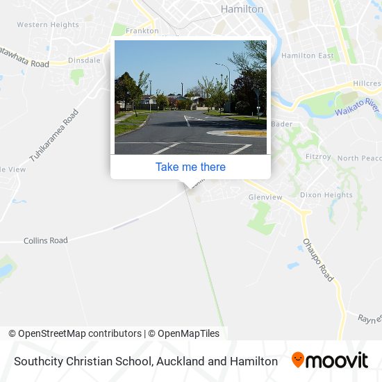 Southcity Christian School map