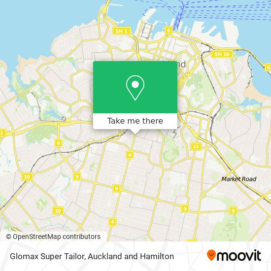 Glomax Super Tailor map