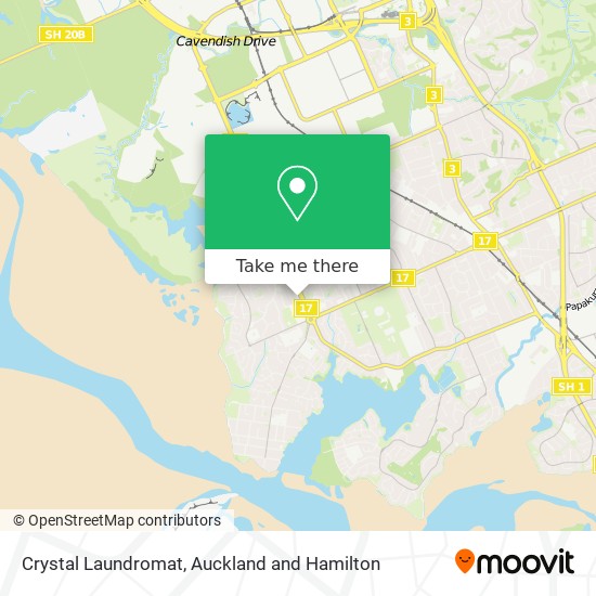 Crystal Laundromat map