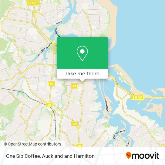 One Sip Coffee map