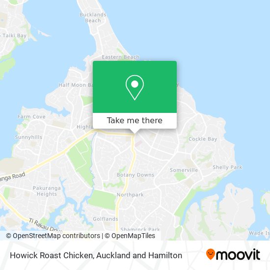 Howick Roast Chicken map