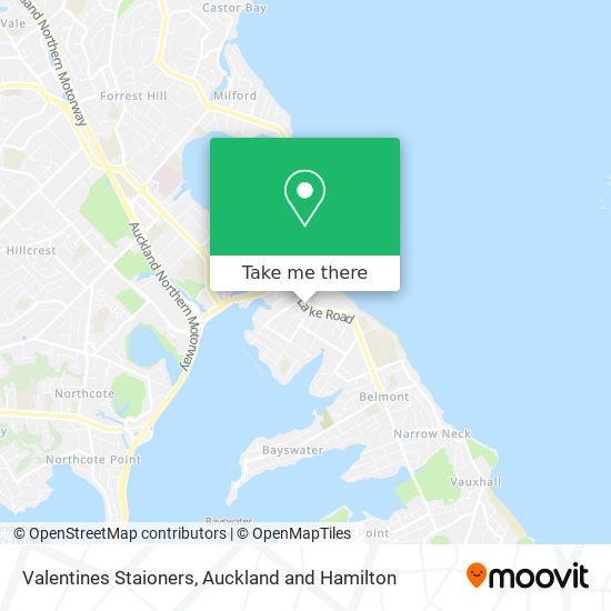 Valentines Staioners map