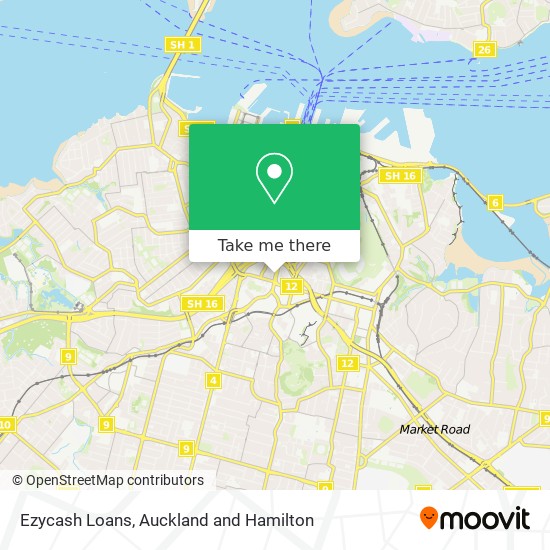 Ezycash Loans map