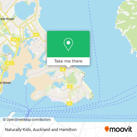 Naturally Kids map