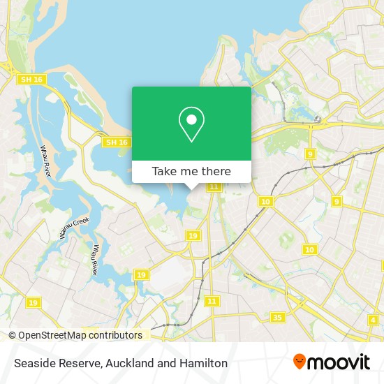 Seaside Reserve map