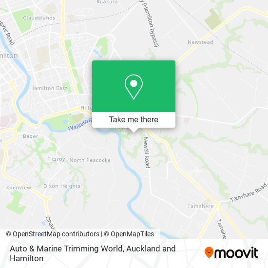 Auto & Marine Trimming World map