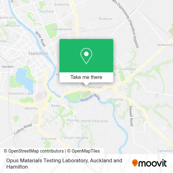 Opus Materials Testing Laboratory map