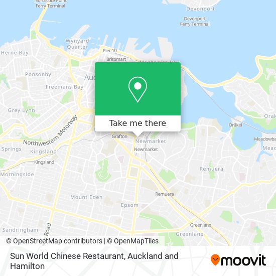 Sun World Chinese Restaurant地图