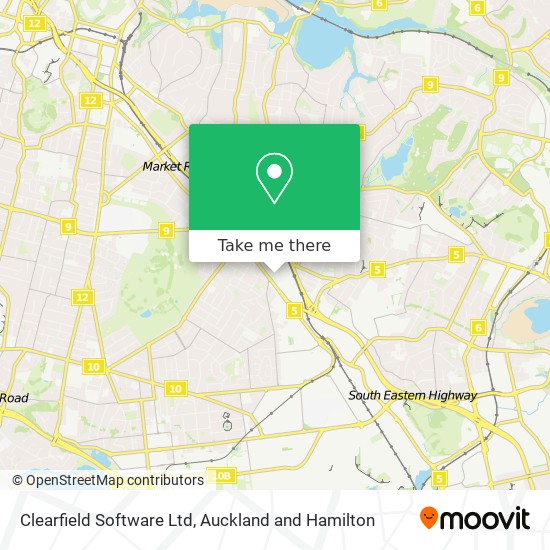 Clearfield Software Ltd map