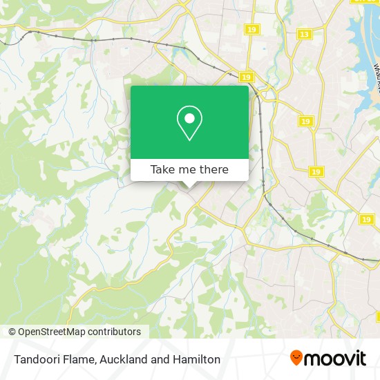 Tandoori Flame map