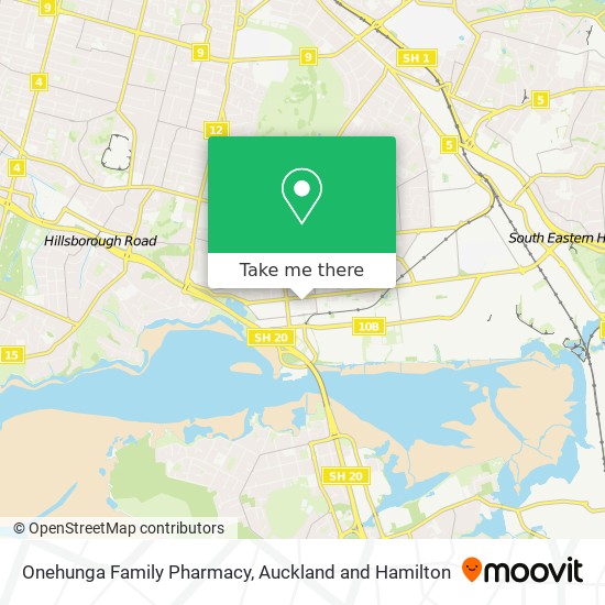 Onehunga Family Pharmacy地图
