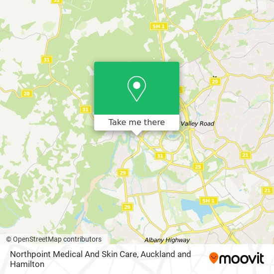 Northpoint Medical And Skin Care map