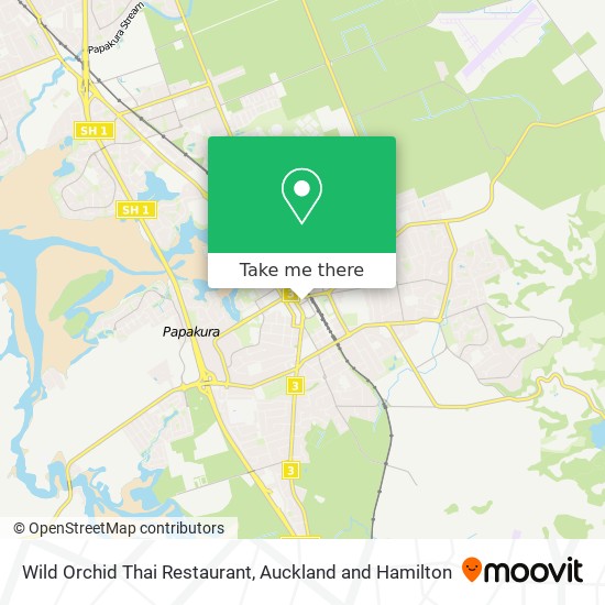Wild Orchid Thai Restaurant地图