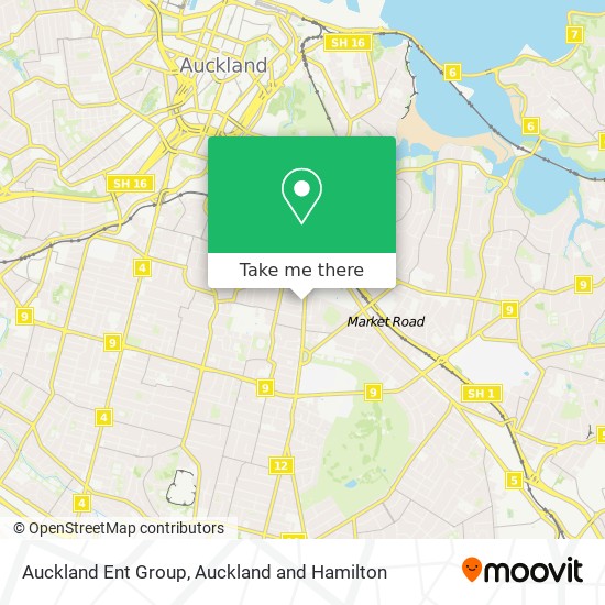 Auckland Ent Group map