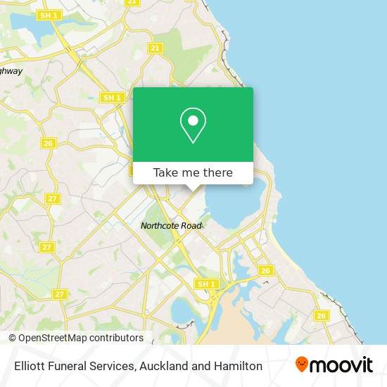 Elliott Funeral Services map