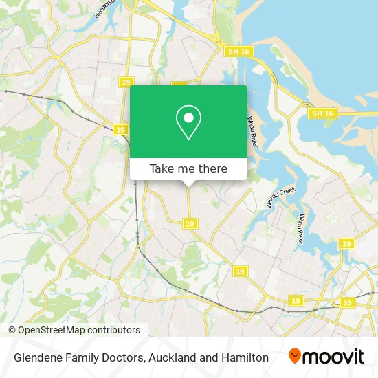 Glendene Family Doctors地图