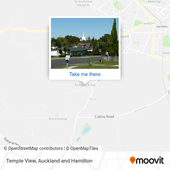Temple View map
