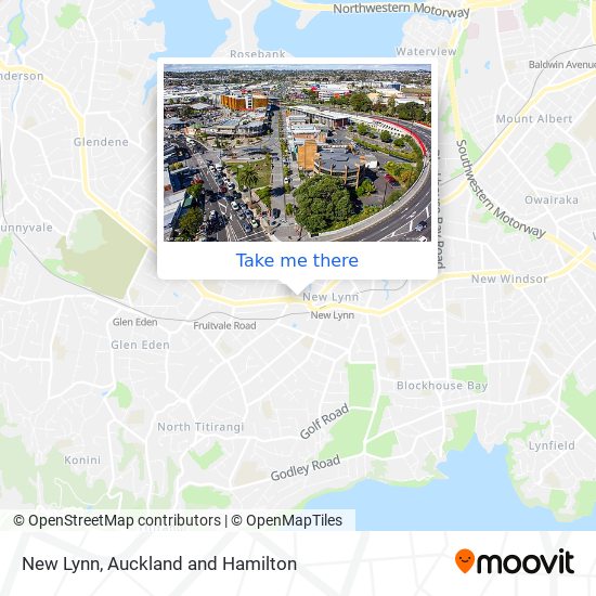 New Lynn map