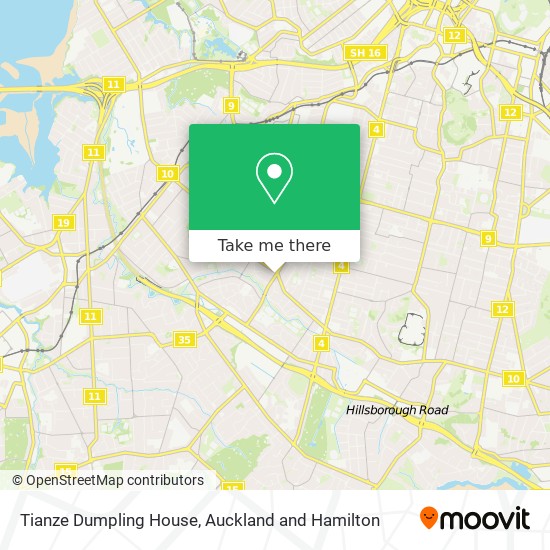 Tianze Dumpling House map