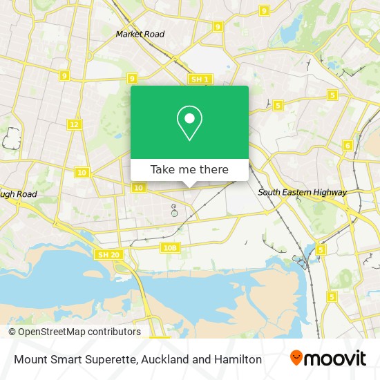 Mount Smart Superette map
