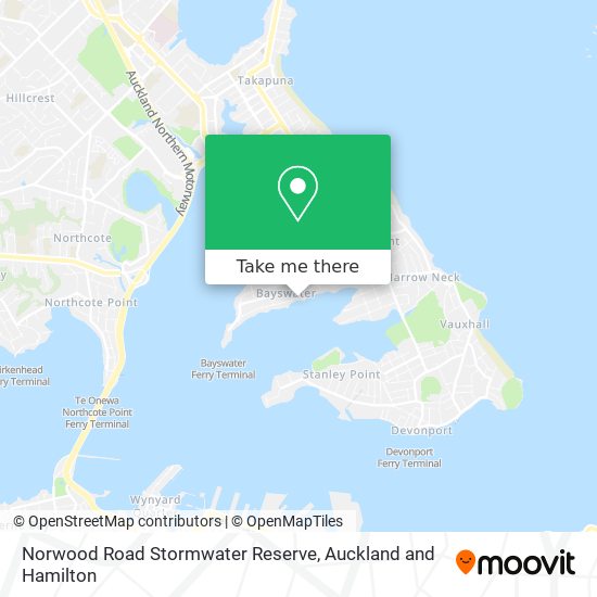 Norwood Road Stormwater Reserve地图