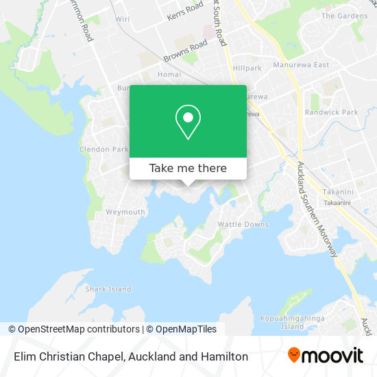 Elim Christian Chapel map