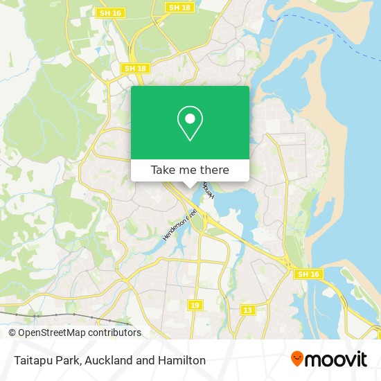 Taitapu Park map