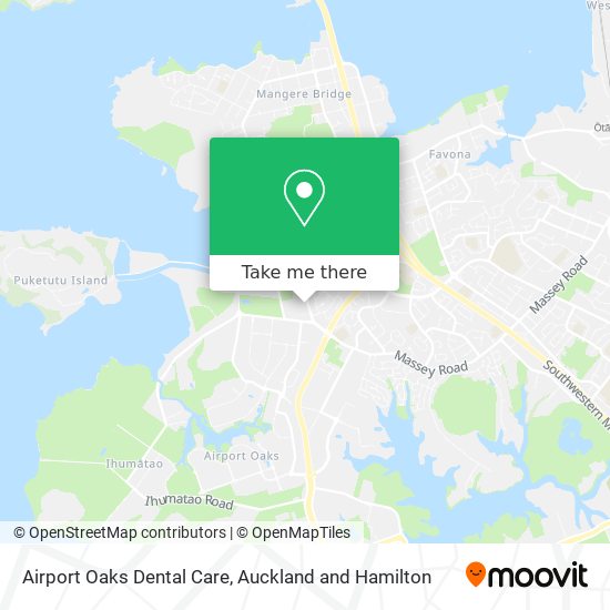 Airport Oaks Dental Care map