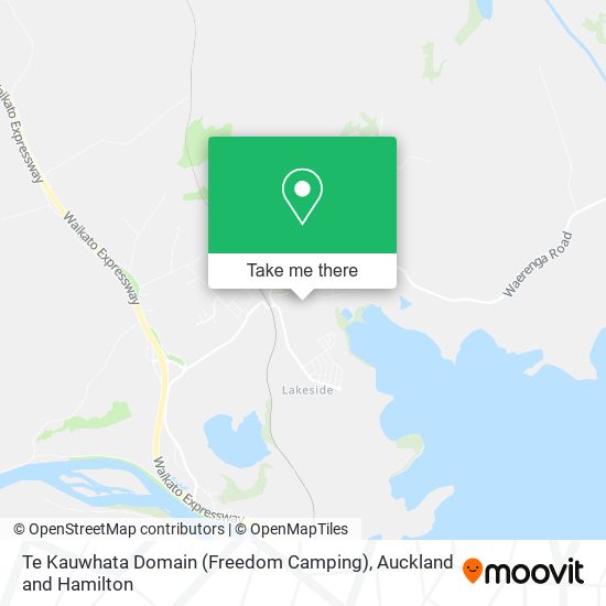 Freedom Camping Auckland Map How To Get To Te Kauwhata Domain (Freedom Camping) In Auckland And Hamilton  By Bus Or Train?